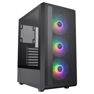 Gabinete Thermaltake 200TG Black