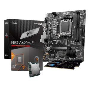 COMBO ACTUALIZACION PC GAMER – MOTHER A620M + RYZEN 7 8700G + 16GB RAM 4800Mhz