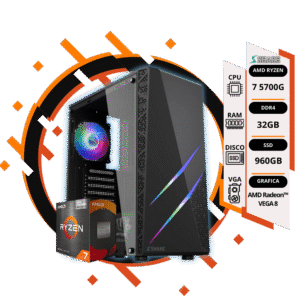 Pc Gamer Ryzen 7 5700G + 32GB + 960GB SSD + gráficos AMD Radeon™ VEGA