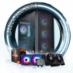 Pc Gamer SubZero – Ryzen 7 5700x – RTX 5060 8GB – WaterCooling