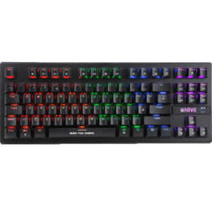 Teclado Gaming Mecánico Marvo KG901 RGB