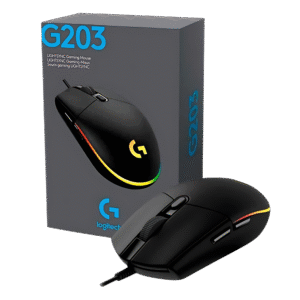 Mouse c/Cable LOGITECH G203 Negro