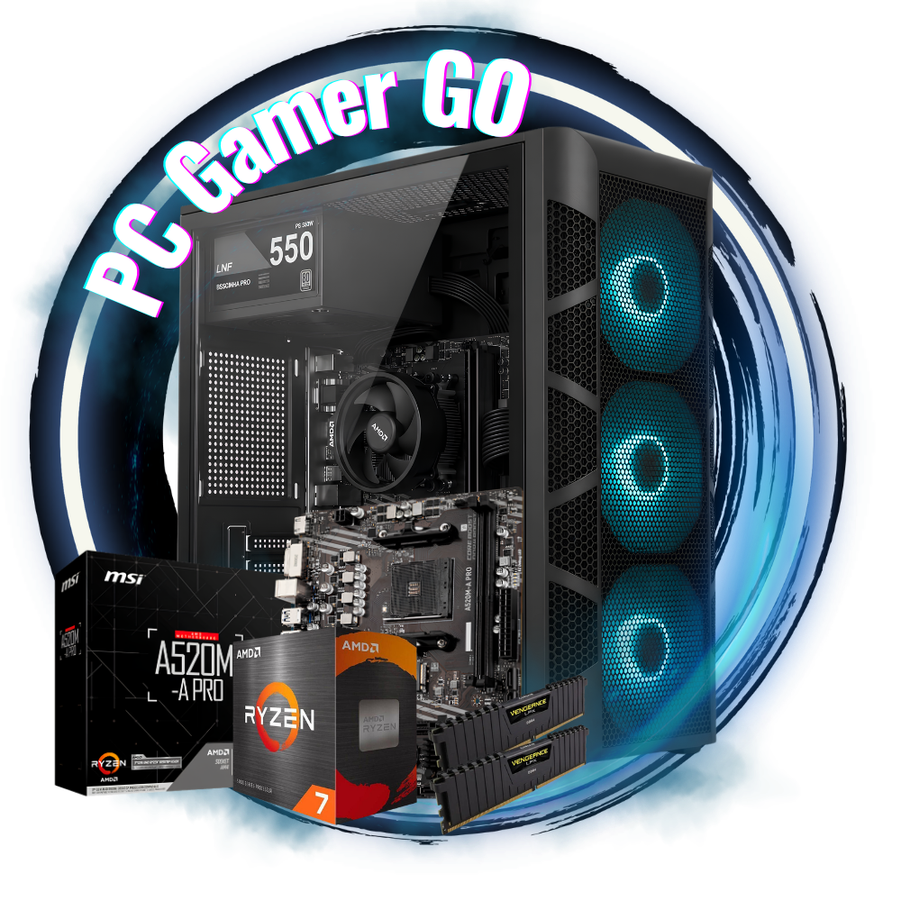 PC GAMER GO N3 – AMD RYZEN 7 5700G + 16GB RAM + 960GB SSD PC GAMER GO N3 – AMD RYZEN 7 5700G + 16GB RAM + 960GB SSD