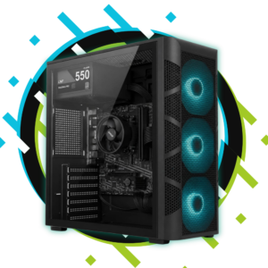 PC GAMER START N1 – AMD RYZEN 5 5600GT + 16GB RAM + 480GB SSD