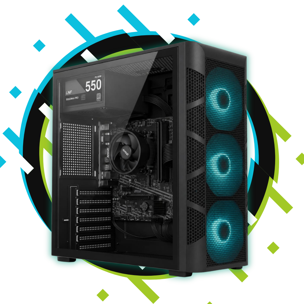 PC GAMER START N1 – AMD RYZEN 5 5600GT + 16GB RAM + 480GB SSD PC GAMER START N1 – AMD RYZEN 5 5600GT + 16GB RAM + 480GB SSD
