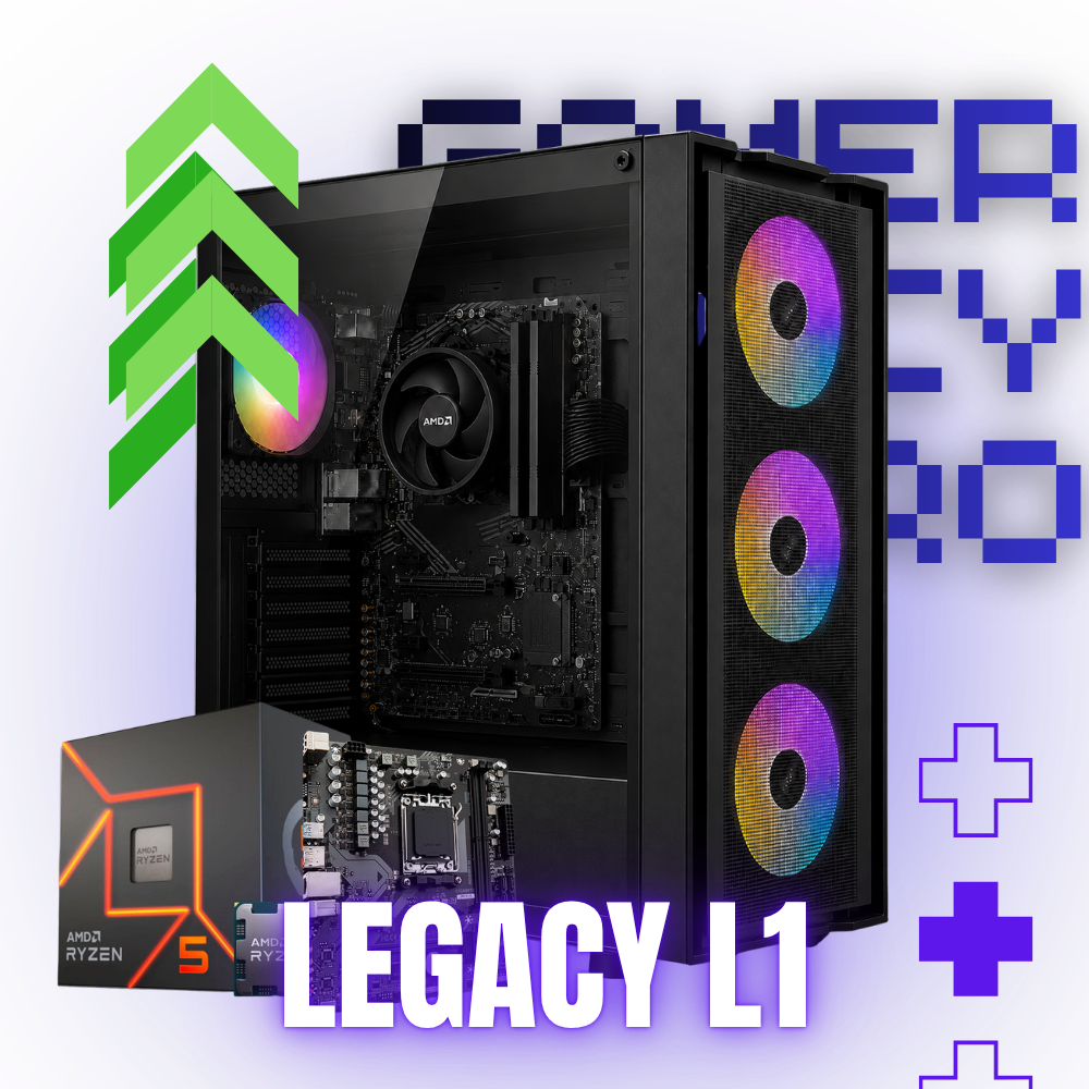 PC GAMER LEGACY PRO L1 – AMD RYZEN 5 8600G + 16GB RAM + 512GB SSD M.2 PC GAMER LEGACY PRO L1 – AMD RYZEN 5 8600G + 16GB RAM + 512GB SSD M.2