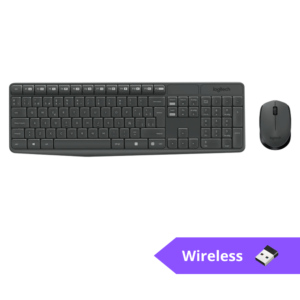 Combo Teclado y Mouse MK235 LOGITECH Wireless