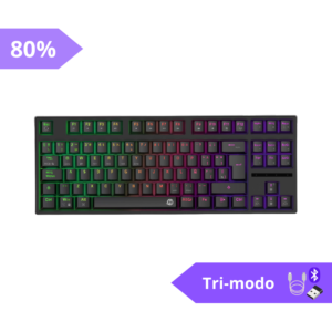 Teclado Mecanico Gmkb88rB Negro Solarmax