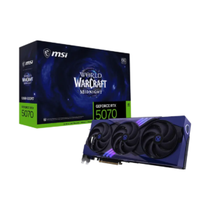 VGA MSI GeForce RTX 5070 12G World of Warcraft MIDNIGHT VOID EDITION (3809)