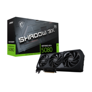 VGA MSI GeForce RTX 5080 SHADOW 3X OC 16G (2498)