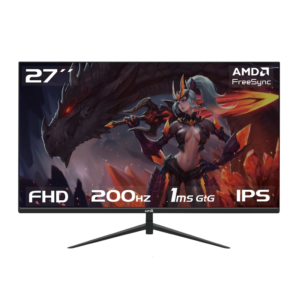 Monitor Gamer Raptor Hawk Eye 27″ Frameless IPS FHD 200Hz 1Ms HDMI-DP Negro (3385) (II)