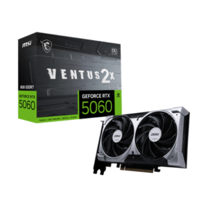 VGA MSI GeForce RTX 5060 8G VENTUS 2X OC (4272) VGA MSI GeForce RTX 5060 8G VENTUS 2X OC (4272)