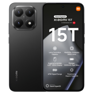XIAOMI 15T C/LEICA – 12GB RAM 512GB ROM – BLACK S/cargador