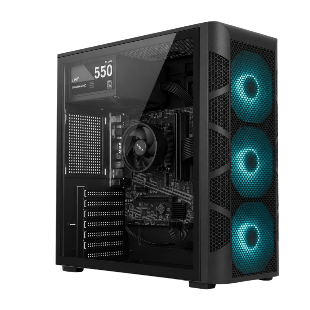 PC GAMER FAN 1 – AMD RYZEN 5 5600GT + 8GB RAM + 240GB SSD PC GAMER FAN 1 – AMD RYZEN 5 5600GT + 8GB RAM + 240GB SSD