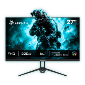 PROMOCION! Monitor ARKHAM Gaming 27” – Plano IPS FHD 220Hz PROMOCION! Monitor ARKHAM Gaming 27” – Plano IPS FHD 220Hz