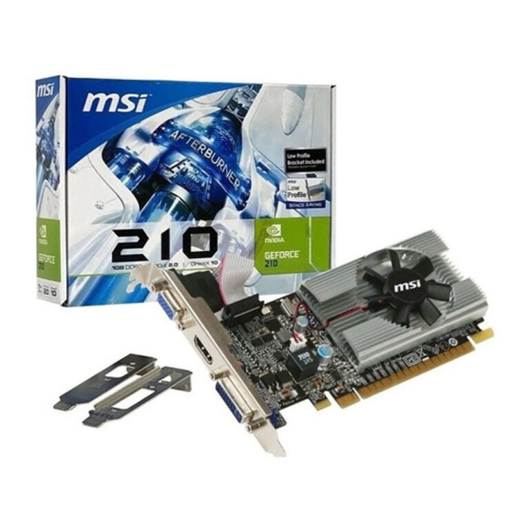VGA 1GB G210 MSI DDR3 LP SINGLE SLOT VGA 1GB G210 MSI DDR3 LP SINGLE SLOT