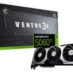 VGA 16GB RTX 5060 TI MSI VENTUS 3X OC VGA 16GB RTX 5060 TI MSI VENTUS 3X OC