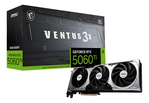 VGA 16GB RTX 5060 TI MSI VENTUS 3X OC VGA 16GB RTX 5060 TI MSI VENTUS 3X OC
